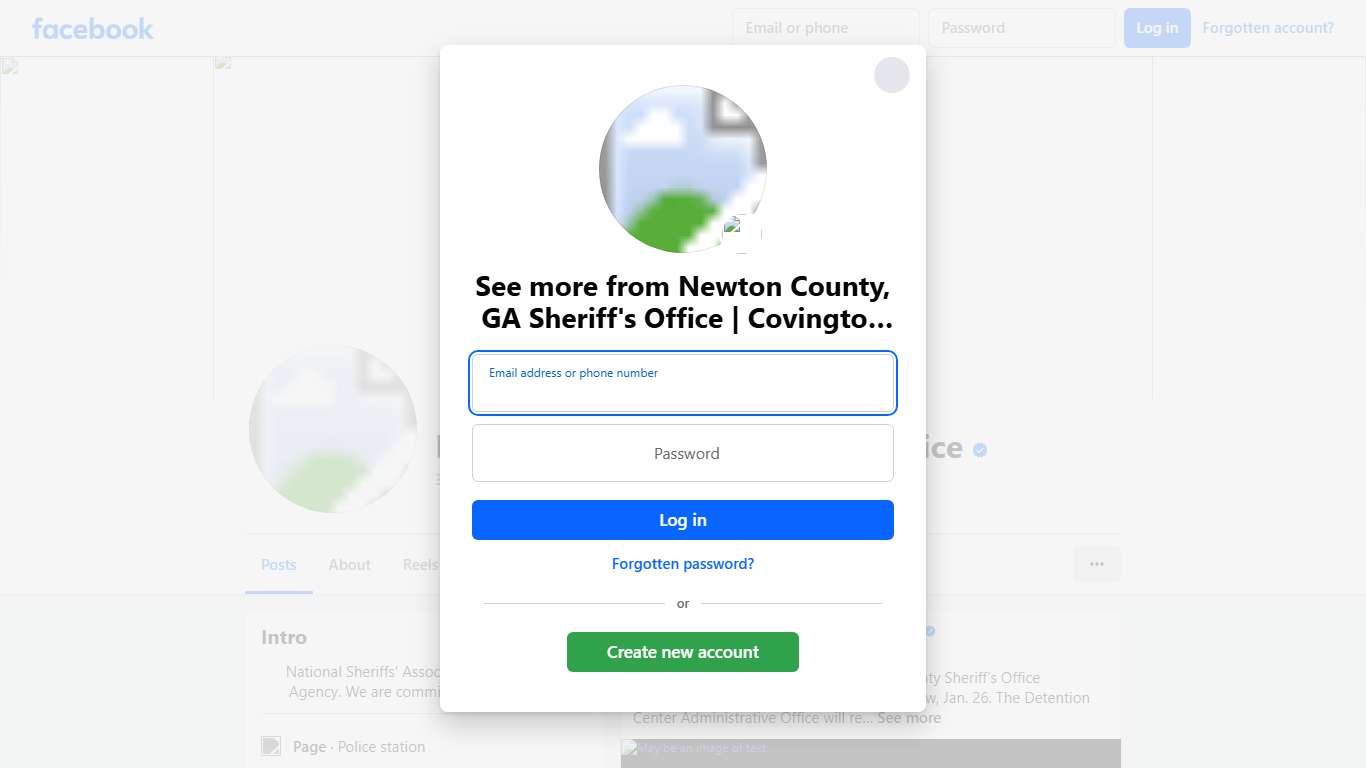 Newton County, GA Sheriff's Office Covington GA Facebook