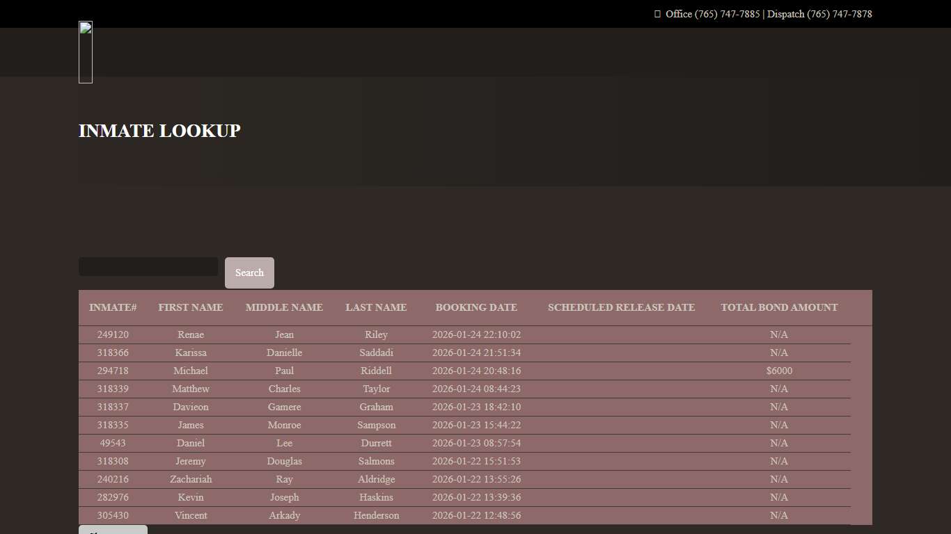 Inmate Lookup - Delaware County Sheriff